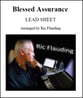 Blessed Assurance piano sheet music cover
